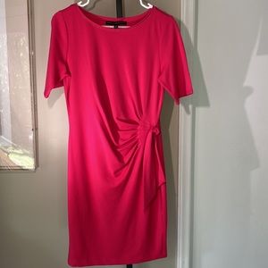 NWOT White house black market pink dress size small